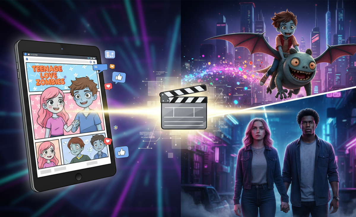 From Webcomic to Screen: Adapting Teenage Love Zombies into a Film or Animated Series